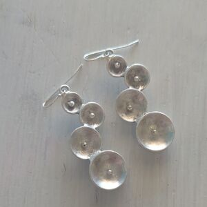 Elegant Silver Dangle Earrings